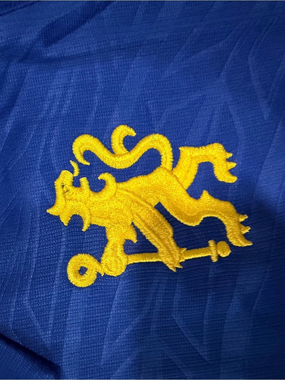 Nike Chelsea home blue 26/27 slim fit soccer jersey - Picture 3 of 5